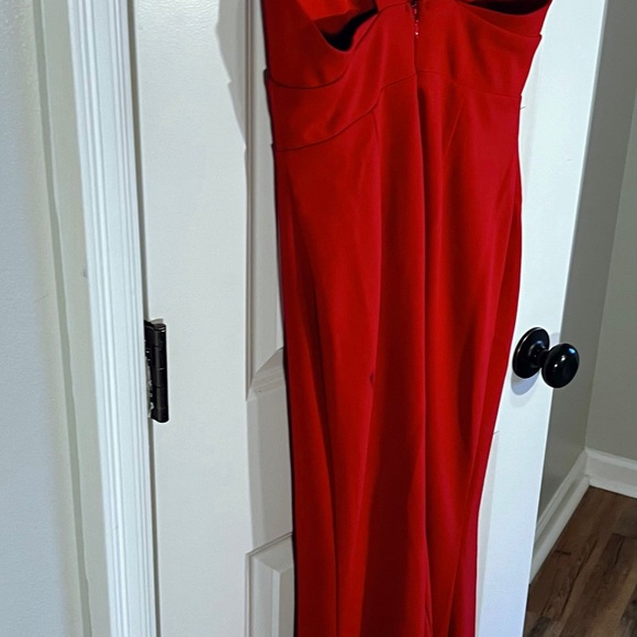 Lulu’s Red Maxi Dress - Picture 3 of 4